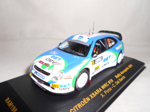 IXO1:43雪铁龙塞纳 WRC 19#合金车模-图0