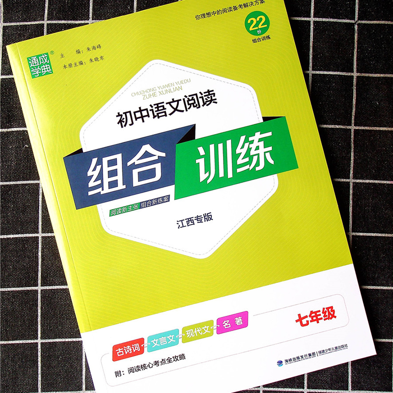 【江西专版】2024版通城学典初中语文阅读组合训练七八九年级中考初一二三阅读理解专项训练现代文古诗词文言文名著阅读提优练习册 - 图2