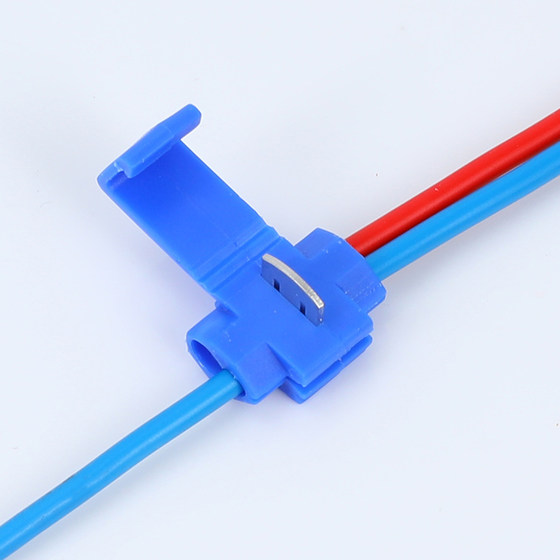 Quick connection terminal, connector, quick connector, wiring clip, branching clip, wire quick connection, 100 pieces
