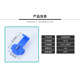 Quick connection terminal, connector, quick connector, wiring clip, branching clip, wire quick connection, 100 pieces