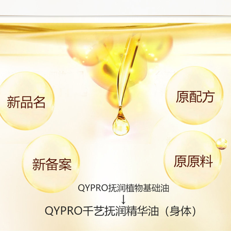 QYPRO抚润植物基础油身体按摩油美容院家用推背保湿护理肌肤-图0