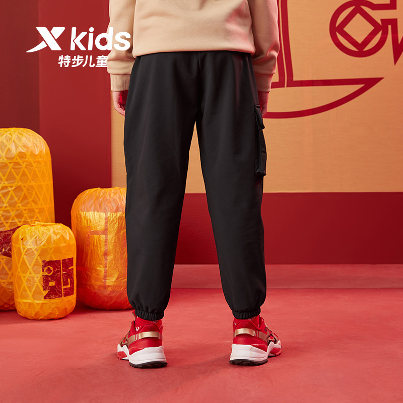  特步童装裤子