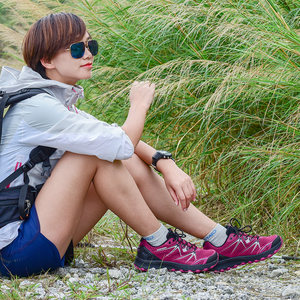 户外特工登山鞋女透气防滑徒步鞋男减震爬山鞋春夏季网鞋越野跑鞋