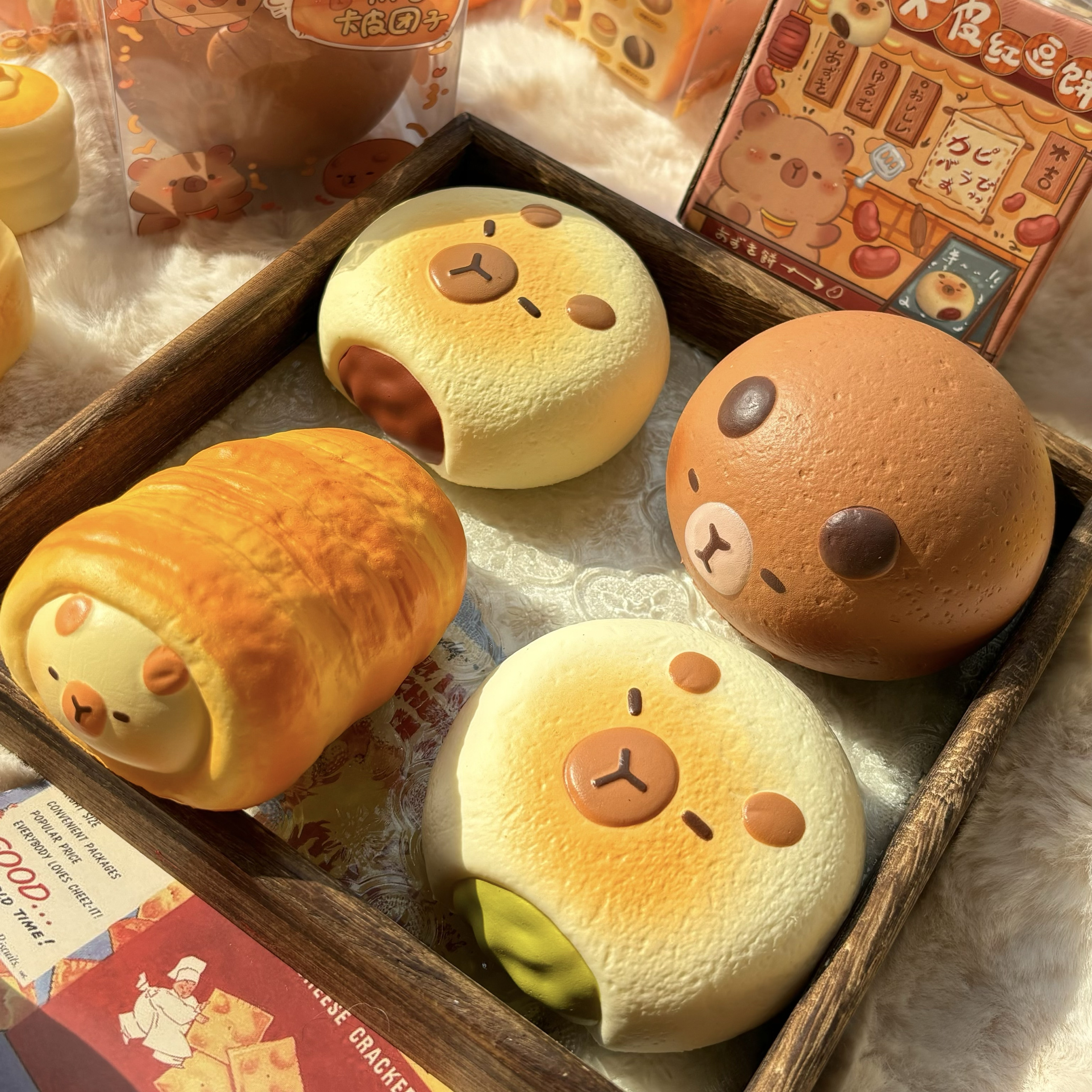 3c合规超大超软厚实熔岩菠萝包面包捏捏乐慢回弹玩具解压squishy - 图3