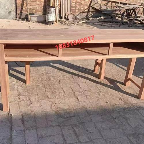 实木寺院道观经桌经书桌诵经桌 - 图1