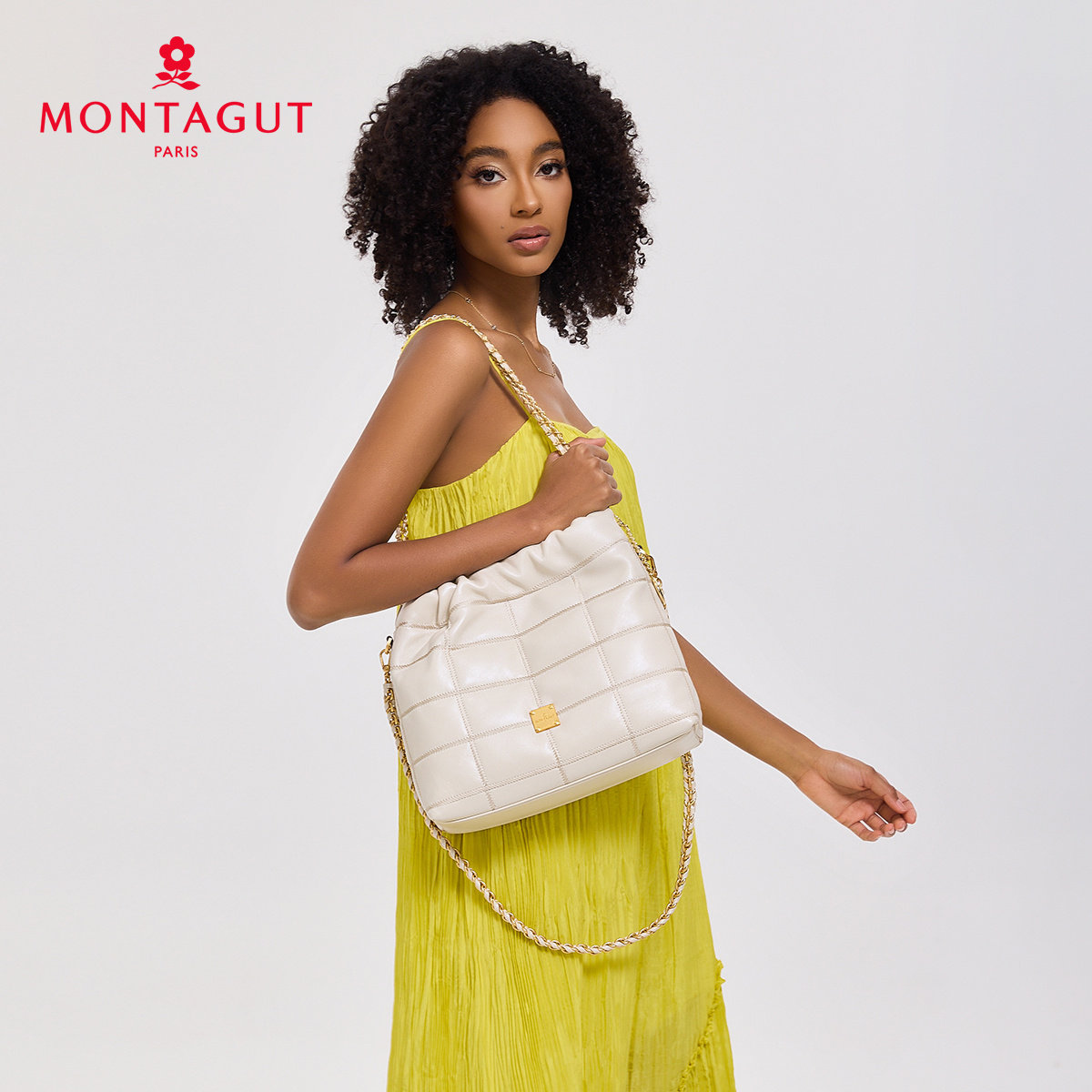 梦特娇羊皮女包单肩包小香风菱格链条包子母包HOBO流浪包斜挎包,淘宝优惠券,粉丝福利购,淘宝优惠卷