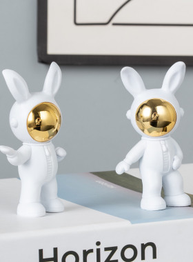 艾米特PVC卡通可爱兔子摆件