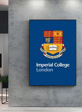 Imperial挂画帝国理工学院装饰画卧室办公现代简约主卧客厅背景墙
