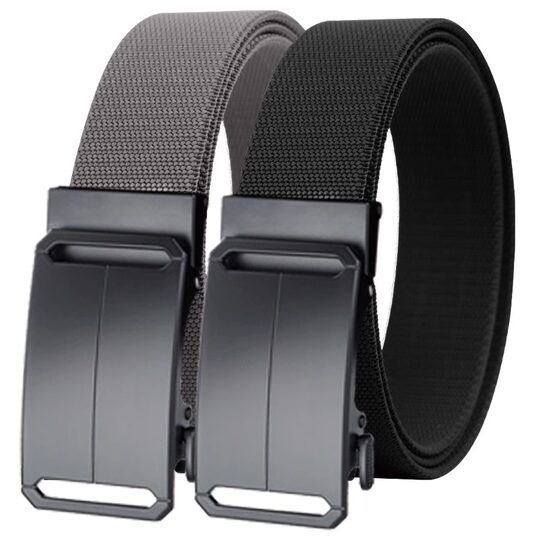 Men's belt elastic student military training belt breathable style