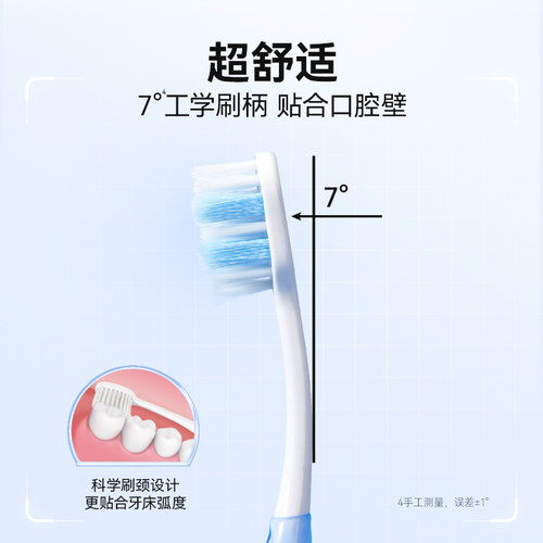 纳美牙科推荐牙刷软毛成人清洁家用家庭组合装牙缝刷男士情侣专用 - 图3