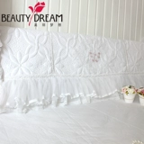 Стеганый кварц для кровати с бантиком, шлем, лента, пылезащитная крышка