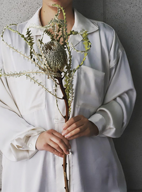 天然风干真花干花永生花花束法式