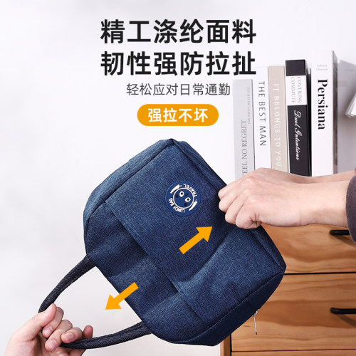饭盒袋子手提包小学生餐包铝箔保温袋冷藏袋饭袋便当包上班族儿童 - 图1