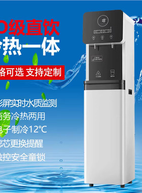 商用立式饮水机办公室居家净水器反渗透纯水机冰热一体饮水机E500