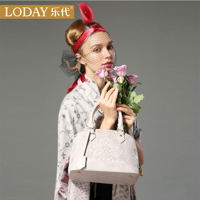 乐代2021年新品女士潮流轻奢贝壳包 乐代女士包袋