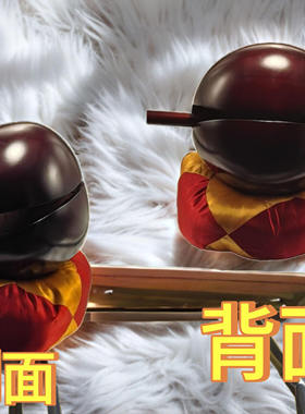 佛堂寺院法器佛器香樟木鱼家用实木木鱼打击乐器静心解压音质清脆