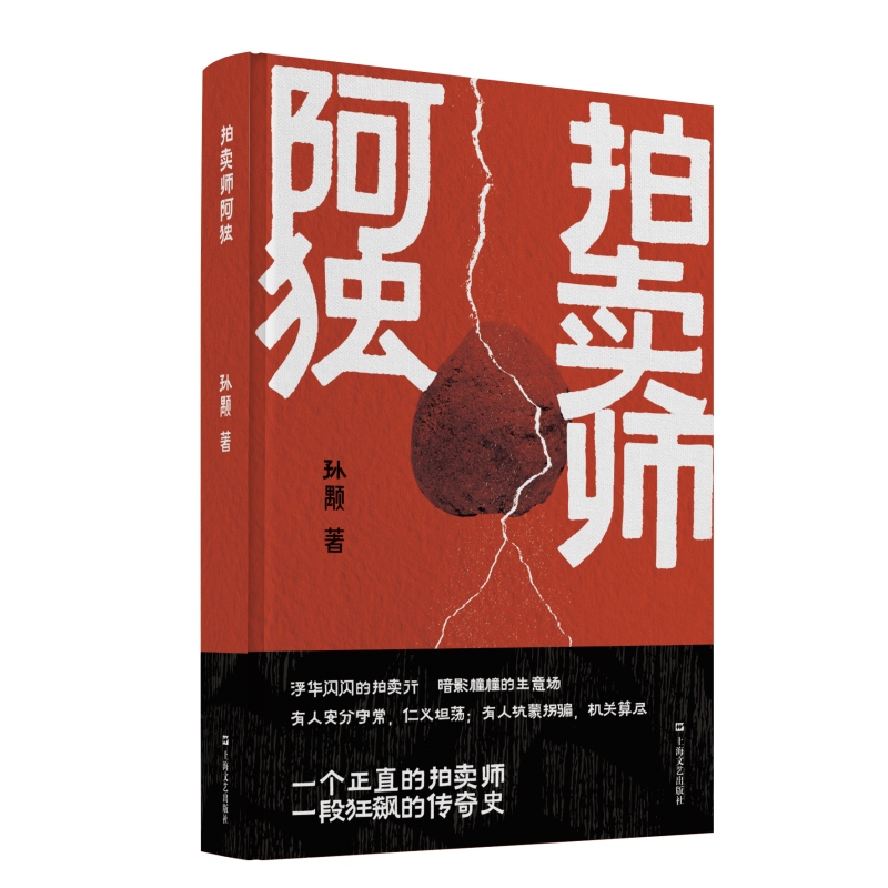 拍卖师阿独 孙颙奇思小说太史公笔法书写奇人奇事上海文艺出版社另著漂移者/缥缈的峰/风眼/他们的世界/哲学的瞌睡/爱因斯坦的头发