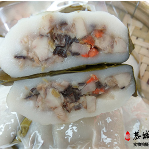 桂林美食恭城油茶小吃大肚粑纯手工现做叶子糍粑年糕10个装包邮 - 图0