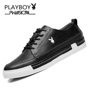 花花公子新款男士透气休闲鞋