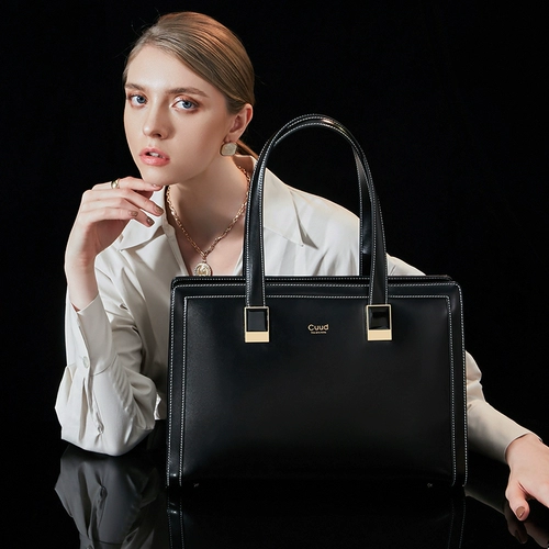 Вместительная и большая сумка через плечо, ноутбук, бизнес-ноутбук, сумка на одно плечо, из натуральной кожи, бизнес-версия