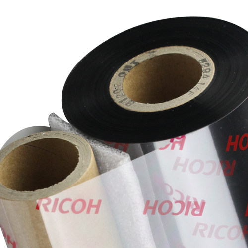 理光 树脂基色带 Ricoh B120EC 碳带 边压平压通用墨带 耐刮擦 30 70 90 110 *300 悬浮打印色带 可替代B115C - 图2