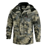 Демисезонная утепленная хлопковая куртка для работы, камуфляжный комплект, пуховик