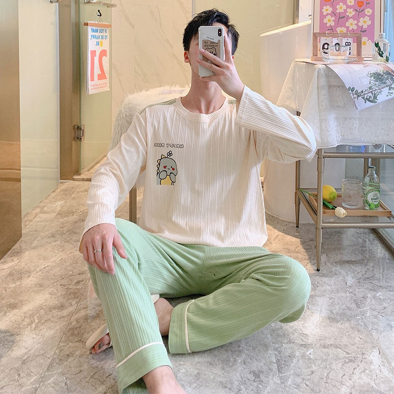 情侣睡衣女春秋冬季纯棉男士长袖可爱网红夏季家居服两件套装恐龙,淘宝优惠券,粉丝福利购,淘宝优惠卷