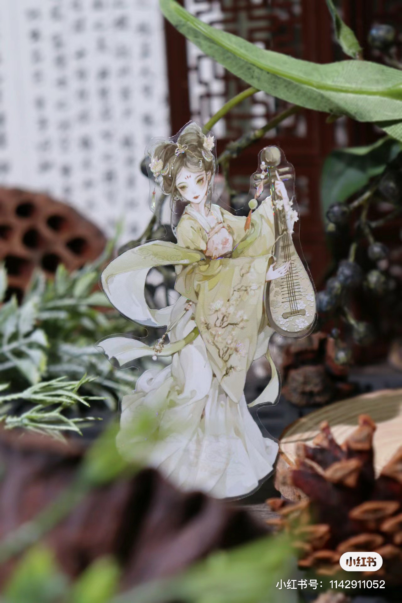 一木一横 长安一梦 古风人物小姐姐咕卡流麻手帐pet胶带分装