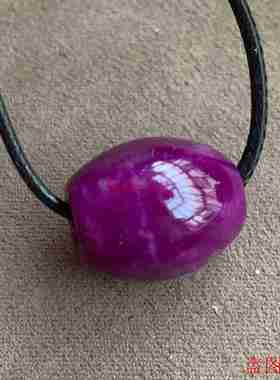 吊坠天然南非紫苏纪石单珠原创