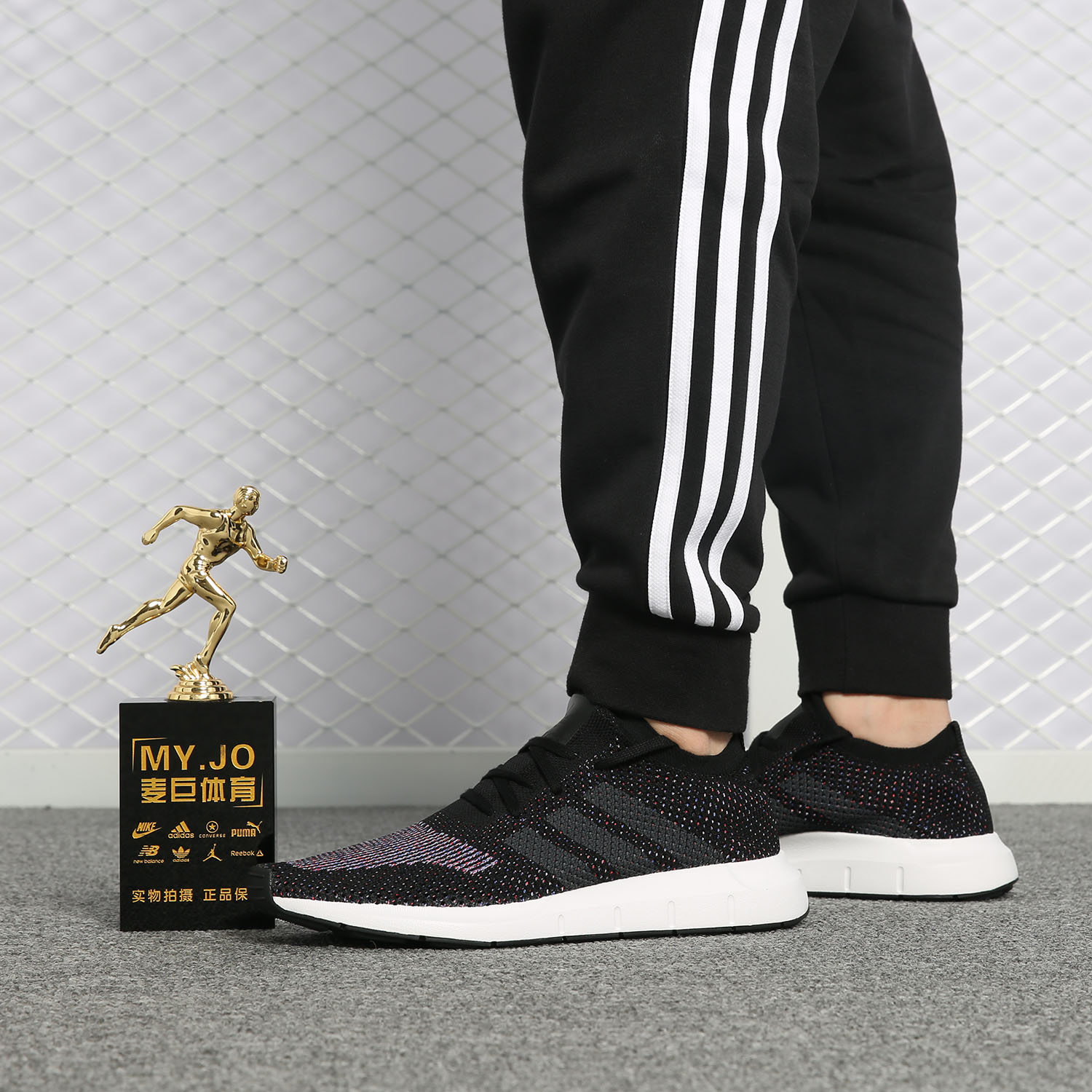 Adidas/阿迪达斯正品新款三叶草男女SWIFT运动休闲鞋CQ2894-图0