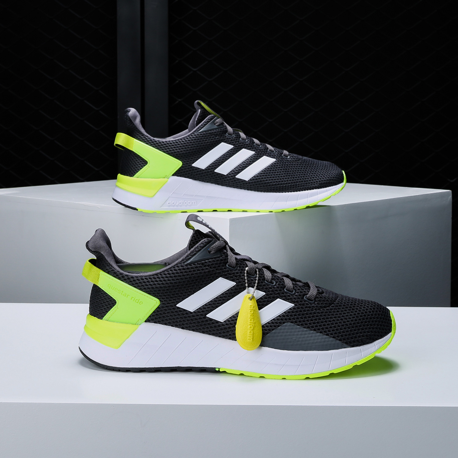 Adidas/阿迪达斯正品夏季新款 QUESTAR RIDEPE 男女跑步鞋DB1345 - 图0