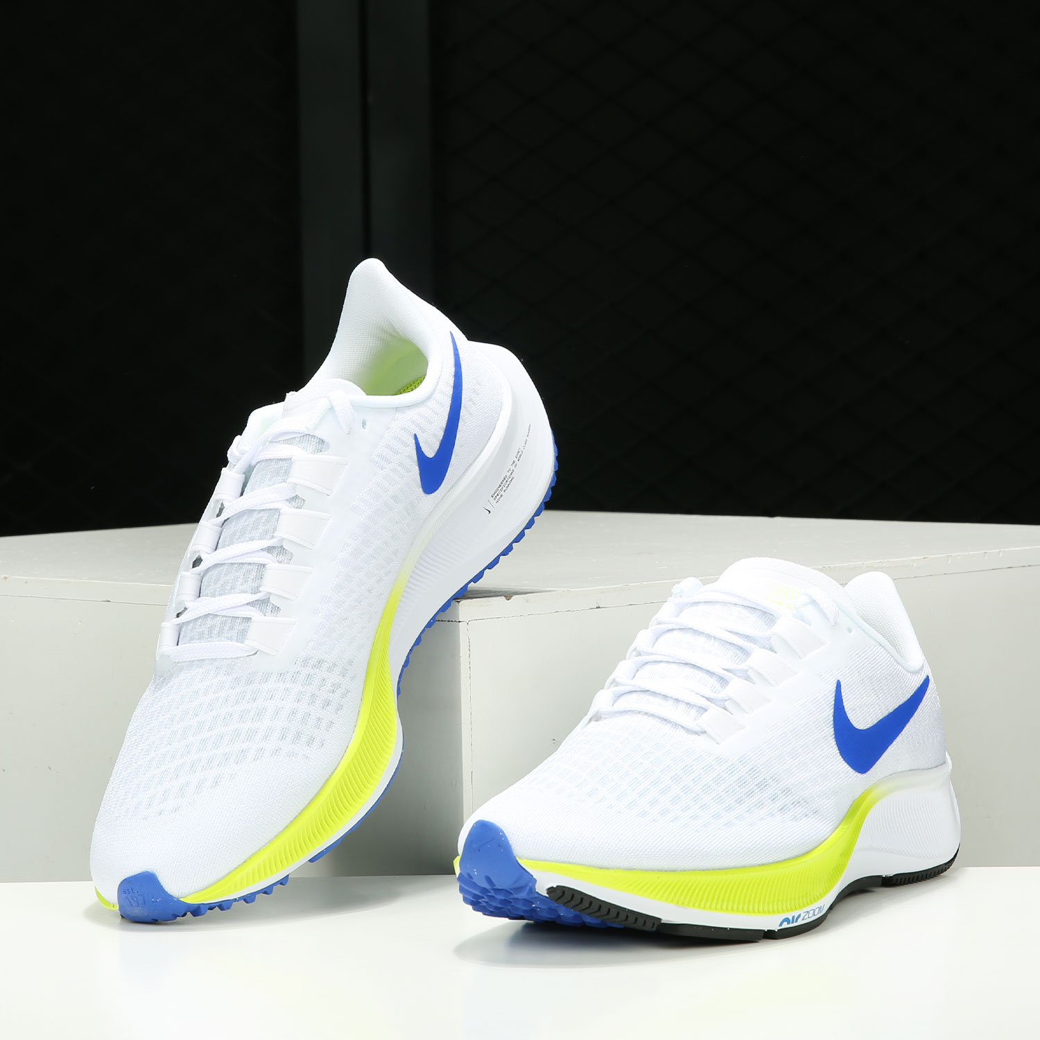 Nike/耐克正品 ZOOM PEGASUS 37飞马男子气垫跑步鞋BQ9646-102-图1