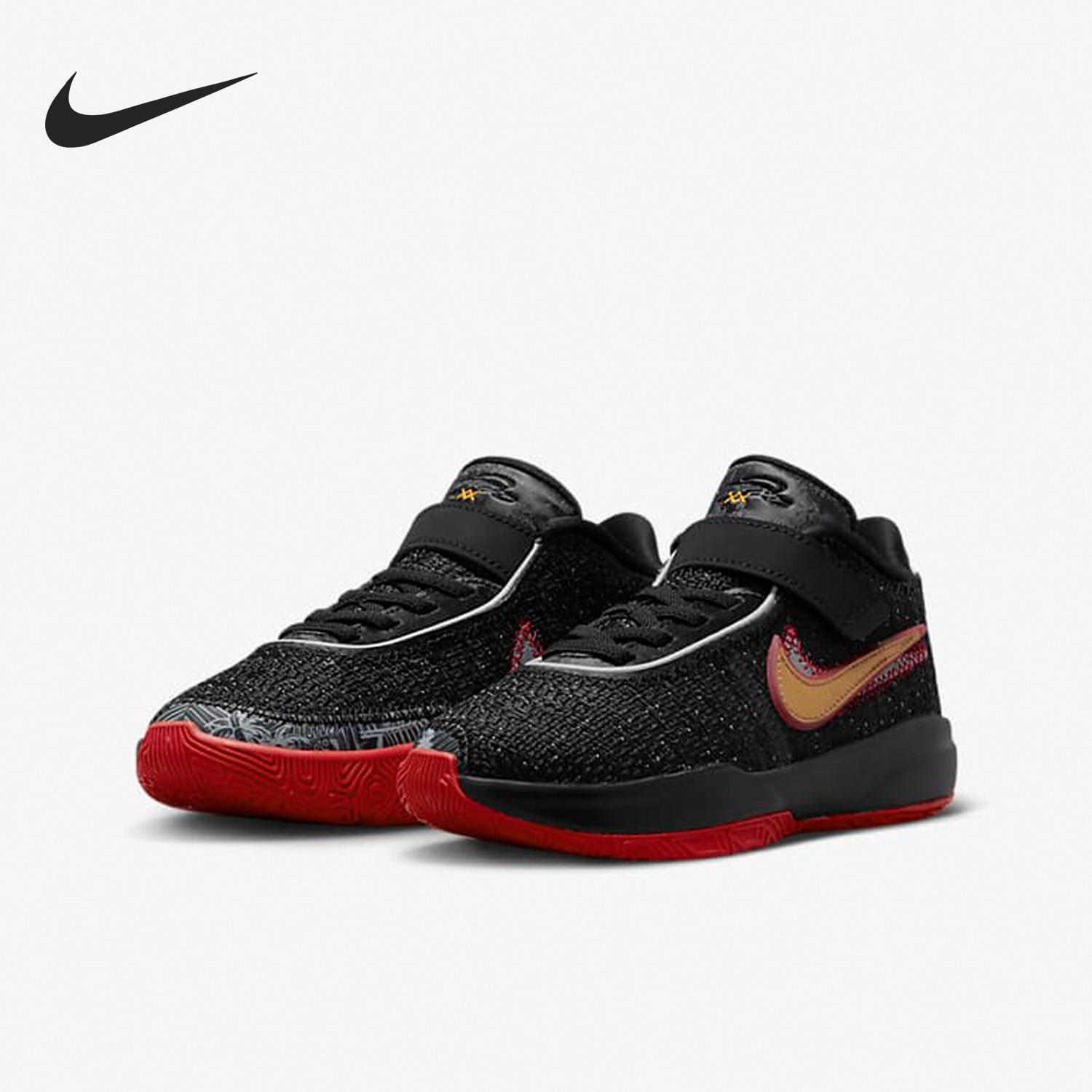 Nike/耐克正品LEBRON XX詹姆斯女子GS大童篮球鞋DQ8648-001-图0