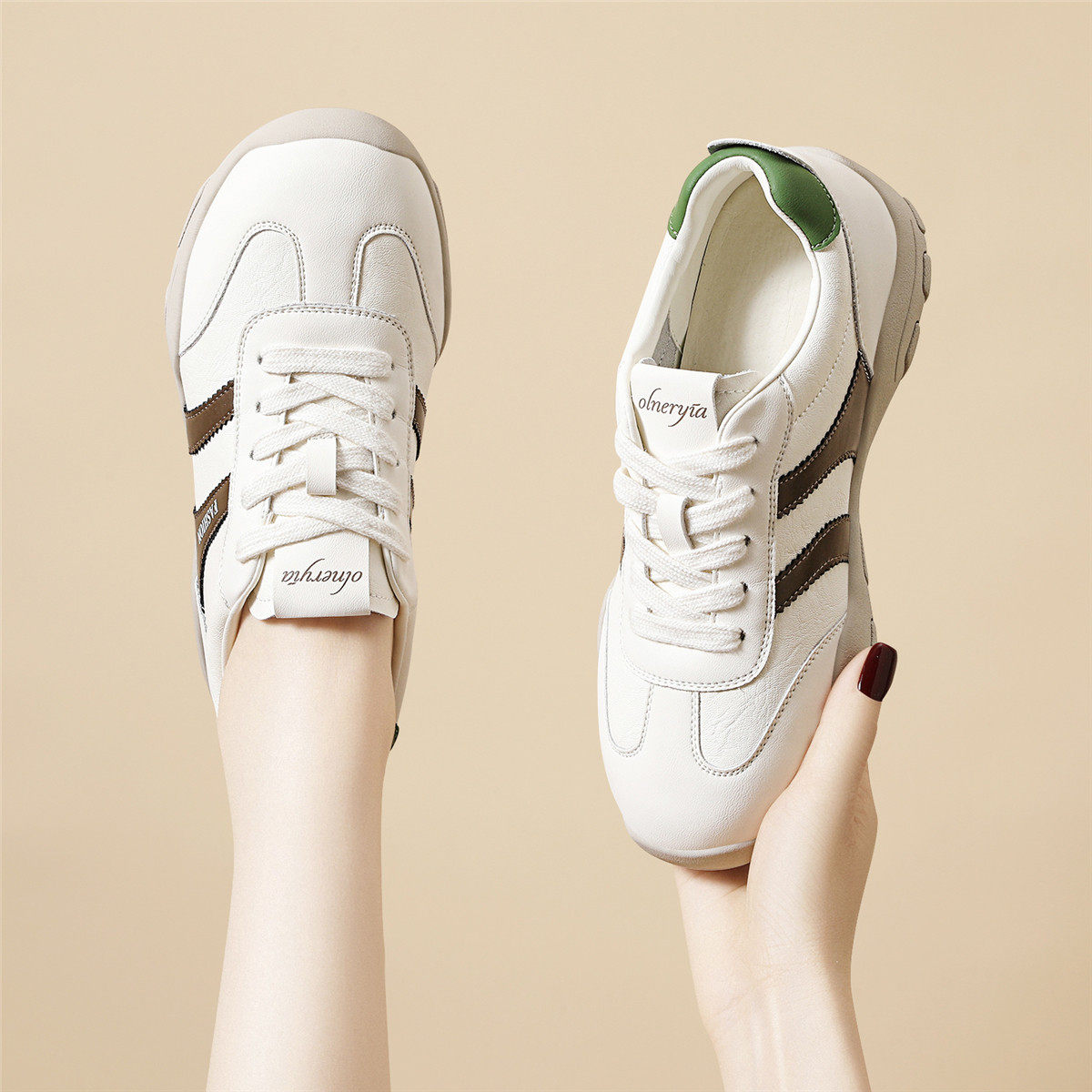 品牌女鞋新款2025爆款时尚气质单鞋平底厚底软底运动休闲小白鞋子,淘宝优惠券,粉丝福利购,淘宝优惠卷