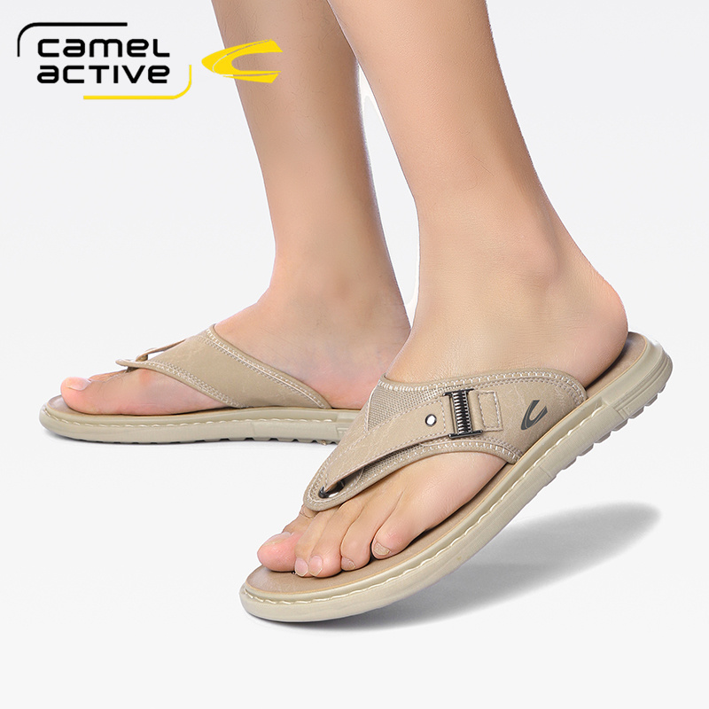 Camel Active/德国骆驼动感男士人字拖鞋夏季外穿时尚防滑软底