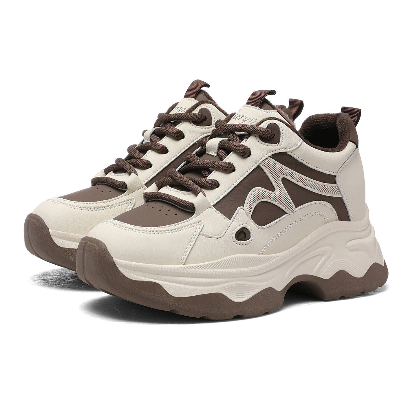 2025冬季新款内增高老爹鞋女厚底轻便百搭休闲运动鞋显瘦休闲鞋子,淘宝优惠券,粉丝福利购,淘宝优惠卷