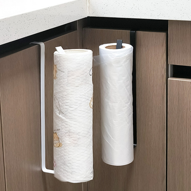厨房纸巾架橱柜下悬挂专用卷纸架立式置物架保鲜膜抹布收纳墙壁,淘宝优惠券,粉丝福利购,淘宝优惠卷