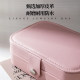 Earrings earrings jewelry box partitioned storage leather waterproof