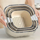 Sink basin drain basket kitchen living room washing fruit plate