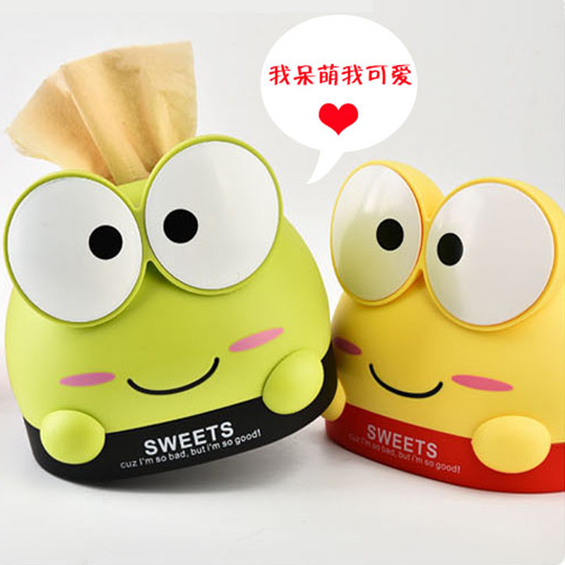 创意可爱卡通桌面纸巾盒餐巾纸收纳盒卷纸筒家用客厅茶几抽纸盒,淘宝优惠券,粉丝福利购,淘宝优惠卷