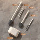 Home use toilet brush rack set