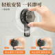 No punching, strong load-bearing water corrugated bathroom storage rack