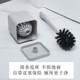 No blind spot set wall-mounted cleaning tool toilet brush