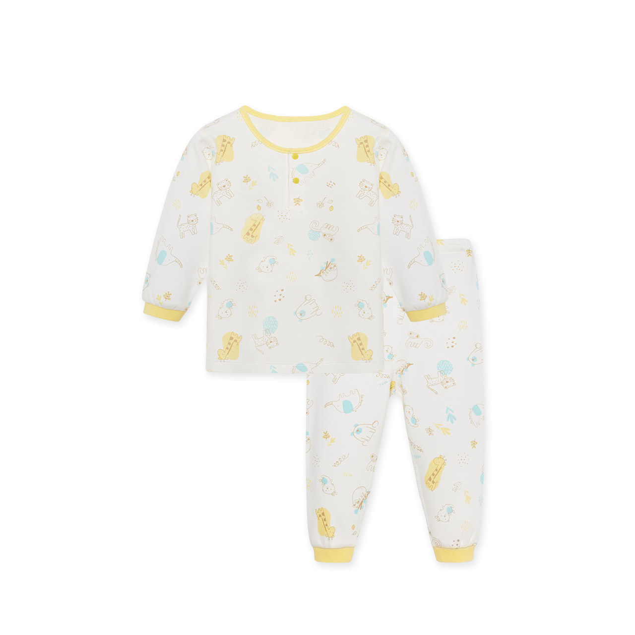 丽婴房男女宝宝纯棉长袖内衣套装儿童保暖睡衣睡裤家居服春秋冬新,淘宝优惠券,粉丝福利购,淘宝优惠卷