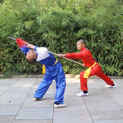 武术红缨枪武术枪白蜡杆练武表演练习红缨枪武术比赛竞赛枪太极枪 - 图1