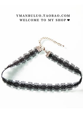 choker原宿项圈蕾丝短款脖子饰品