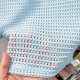 ເສື້ອແຂນຍາວເຄິ່ງຊັ້ນ knitted lace shawl