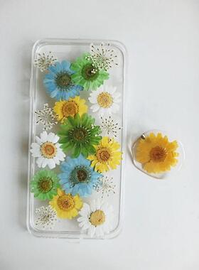 包邮环氧树脂ab水晶滴胶12色立体干花 diy手工制作手机壳装饰