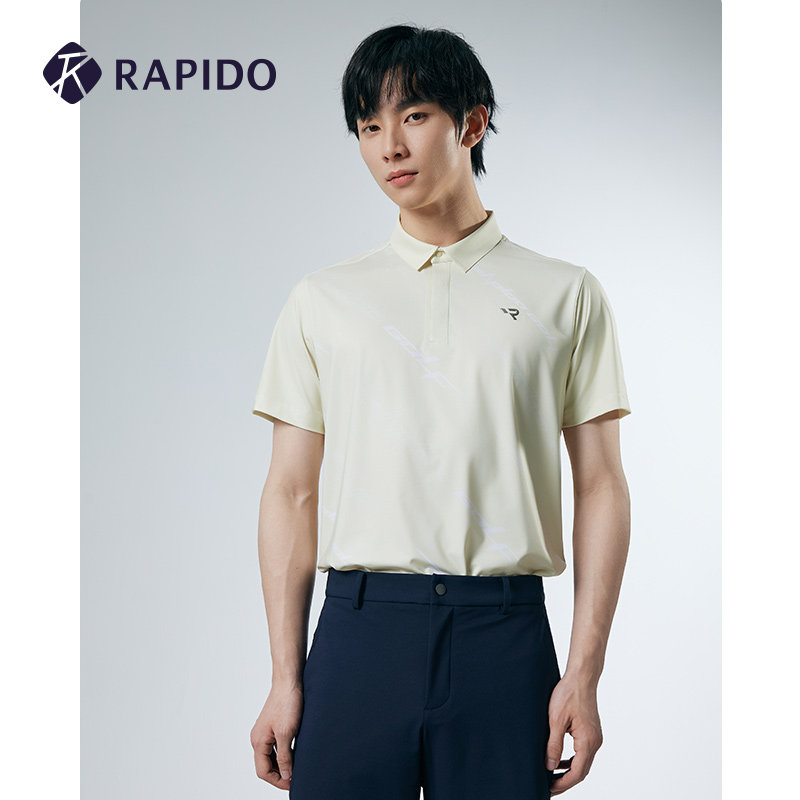 RAPIDO雳霹道春夏男士高尔夫GOLF印花POLO时尚简约T恤,淘宝优惠券,粉丝福利购,淘宝优惠卷