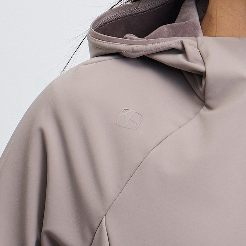 【新品】RAPIDO雳霹道25秋冬女士O系列休闲运动加绒连帽夹克外套,淘宝优惠券,粉丝福利购,淘宝优惠卷